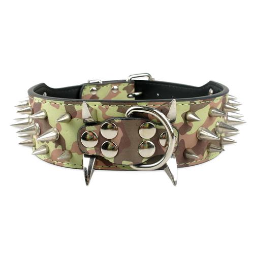 Stachel Hundehalsband aus Leder