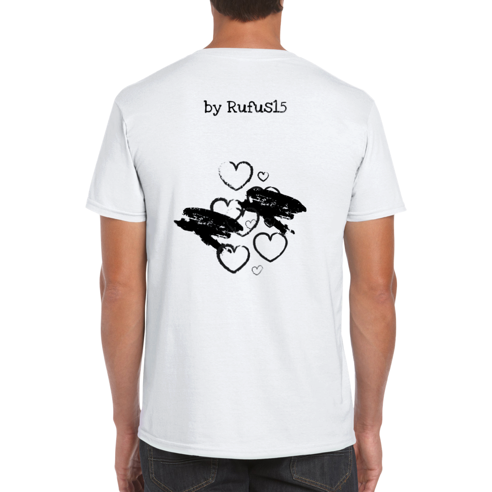 Rufus'n Team T-Shirt "#healworld" mit Rundhalsausschnitt